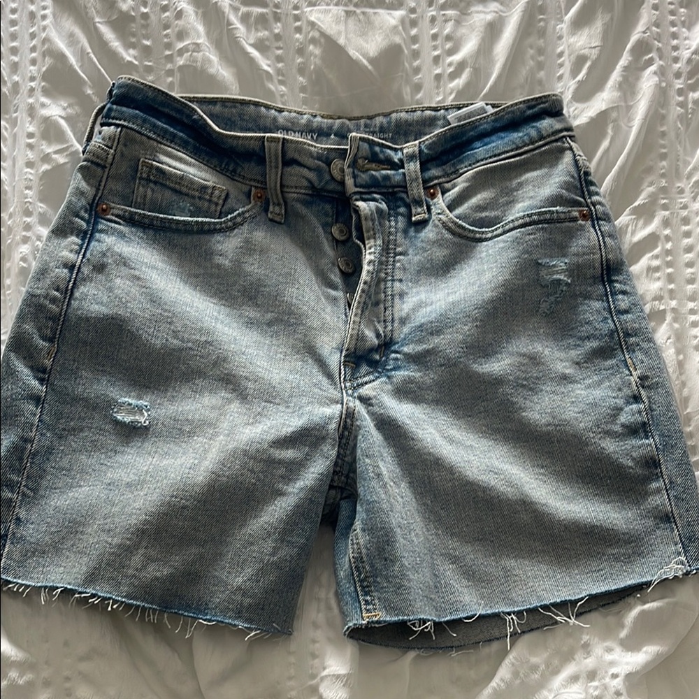 Old Navy Light Blue Jean Shorts